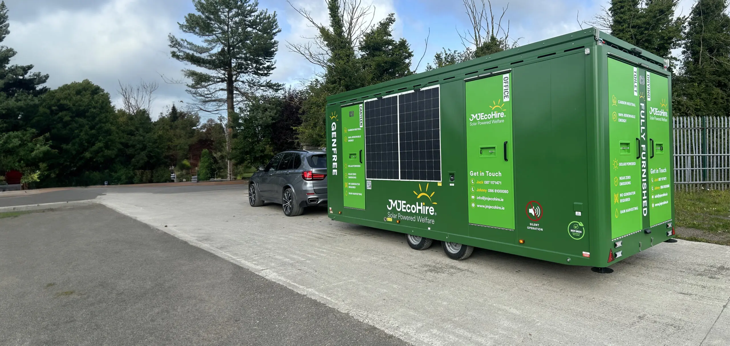 Solar Powered Energy Efficient Mobile Welfare Units
